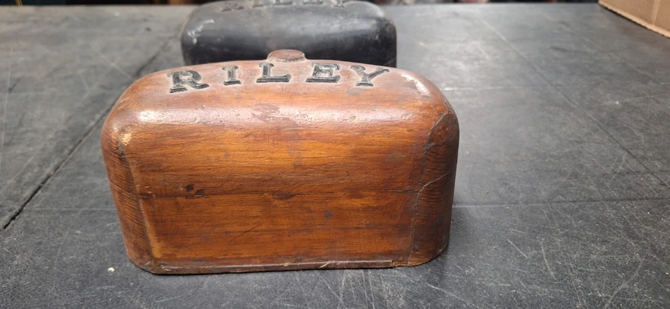 Riley Orginal Wood Pattern 4 Cylinder OHV Conversion Valve Covers Ford Model B - Image 3 of 4