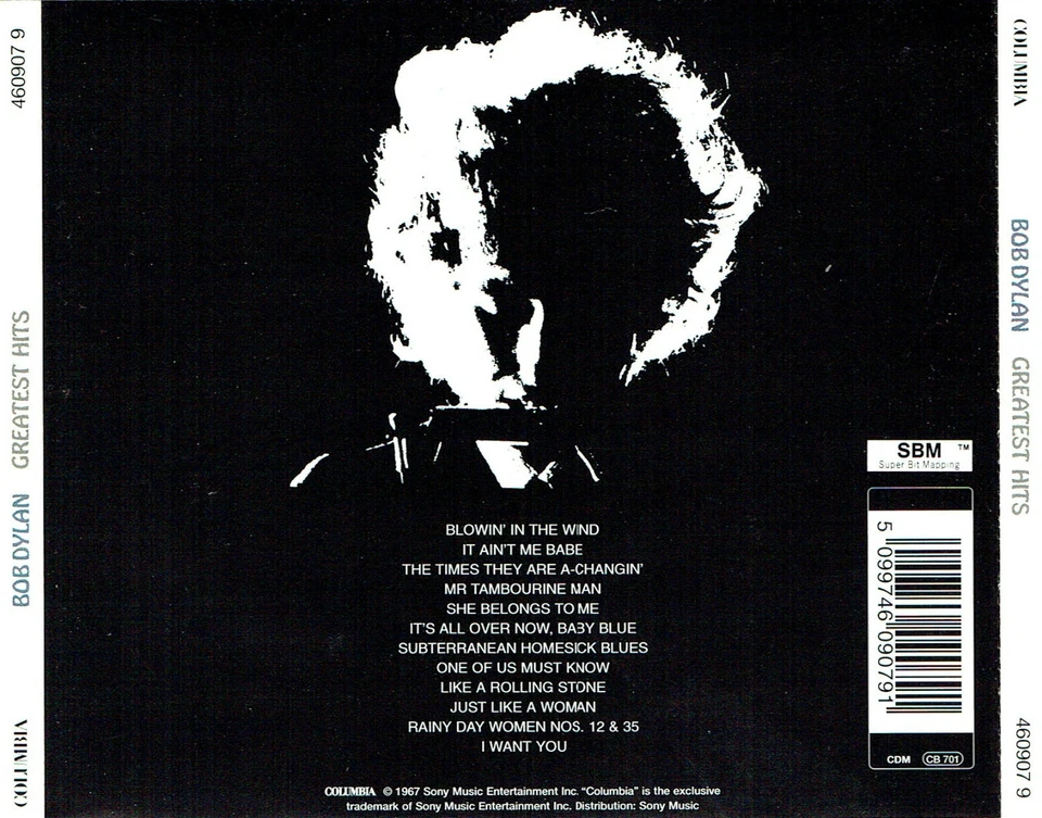 (CD) Bob Dylan - Greatest Hits - Like A Rolling Stone, I Want You, u.a. - Bild 2 von 2