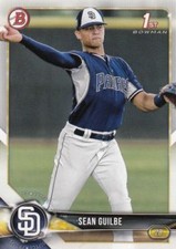 2018 BOWMAN DRAFT - PROSPECT - SEAN GUILBE (#BD-144)