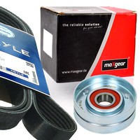 Meyle 6PK1600 Keilrippenriemen + Rolle FüR Opel Corsa C Meriva A Combo 1.7