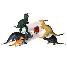 Dinosaur Toy Set Realistic Figures Large Toys Lot for Boys Toddler Kids Lot 6