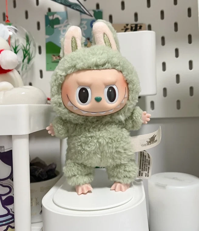 Authentic POP MART LABUBU-The Monsters-Macaron-Plush Dolls