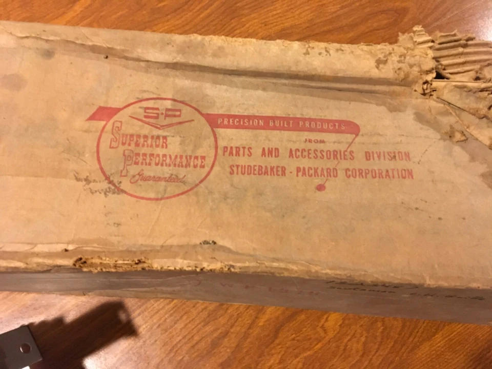 Original NOS 57 58 Studebaker Scotsman Left Front Grille 1323487 - Image 2 of 4