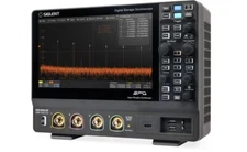 SIGLENT SDS1204X HD Digital Oscilloscope 4CH 200 MHz 2 GSa/s  100 Mpts 10,1"  LC