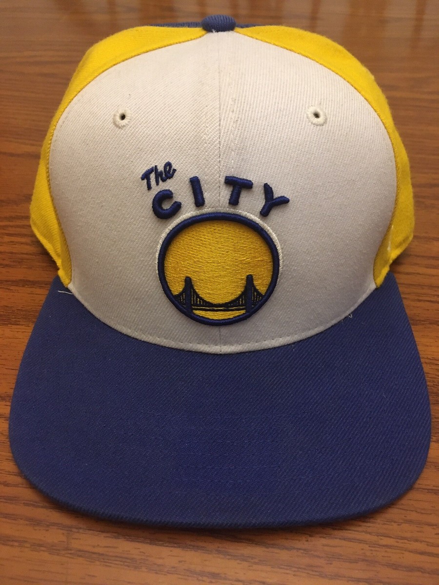 GOLDEN STATE WARRIORS THE CITY SnapBack Hat Cap ~ '47 Brand