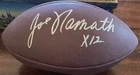 Joe Namath (HOF) New York Jets signed Wilson NFL Football - Gridiron Authentics