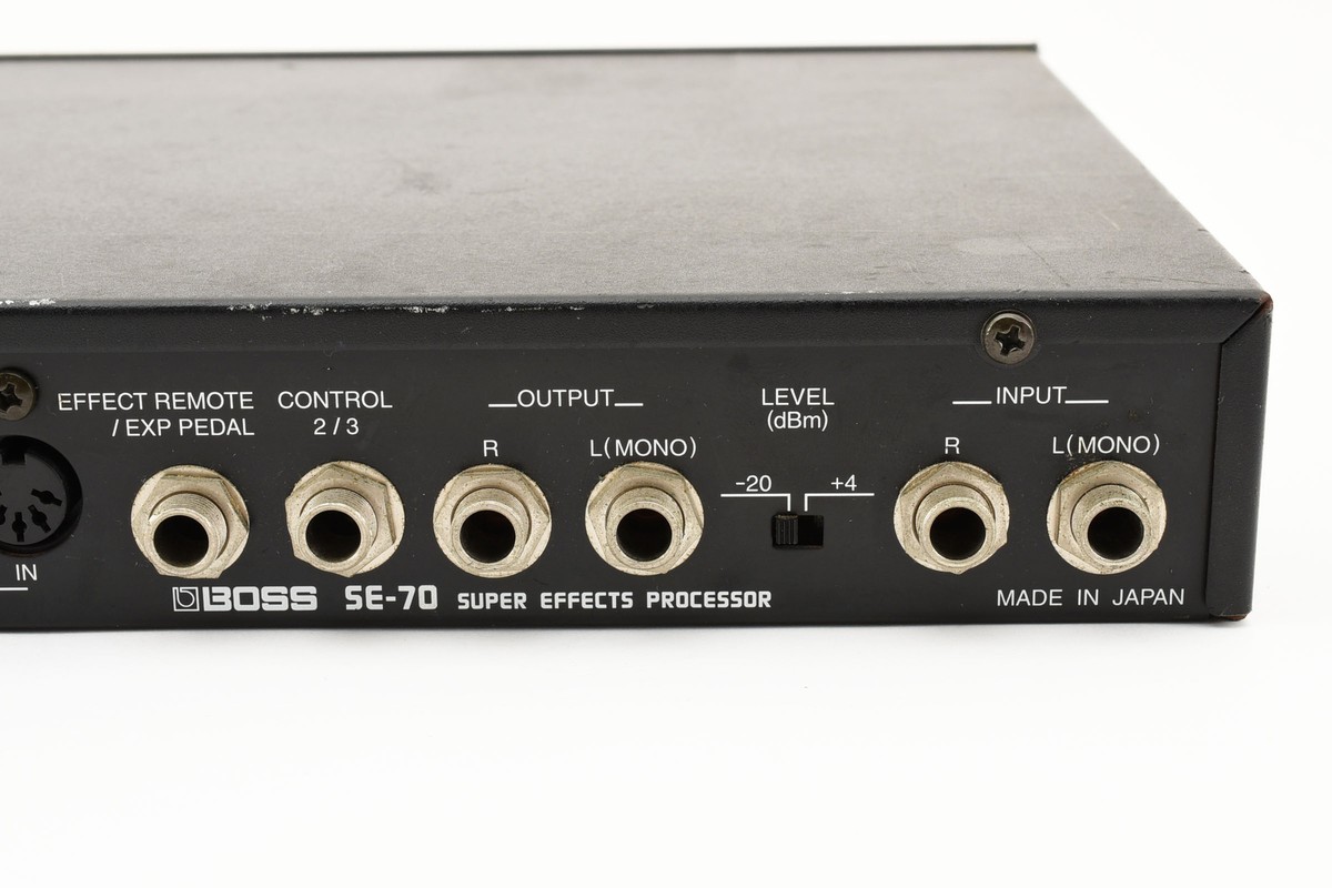 ギター BOSS SE-70 SUPER EFFECTS PROCESSOR Boss SE-70 Multi Super Effects Processor Shipping Free From