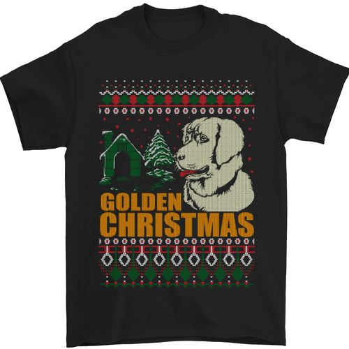 T-shirt Homme Gildan Coton - Motif Hippopotame De Noël - Taille Au Choix