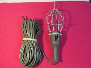 Details About Vintage Usa Mcgill Trouble Drop Light Lamp Cage Cord Toggle Switch 7000 8 Series