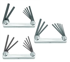 Bondhus Classic Steel Hex Fold Up Wrench Set Torx Metric SAE Standard USA Metal