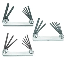 Bondhus Classic Steel Hex Fold Up Wrench Set Torx Metric SAE Standard USA Metal