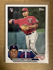 Jermaine Palacios Minnesota Twins 2023 Topps Series 1 Rookie RC Card #56. rookie card picture