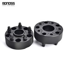 4PCS Wheel Spacers 1 inch 4x100mm 12x1.5 Studs 60.1mm Hub Bore For Mazda Honda