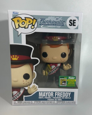 Funko Pop! Mayor Freddy SDCC Official Sticker 2024 LE 3000 Comic-Con SE