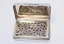 1851 Sterling Silver Vinaigrette Taylor & Perry 
