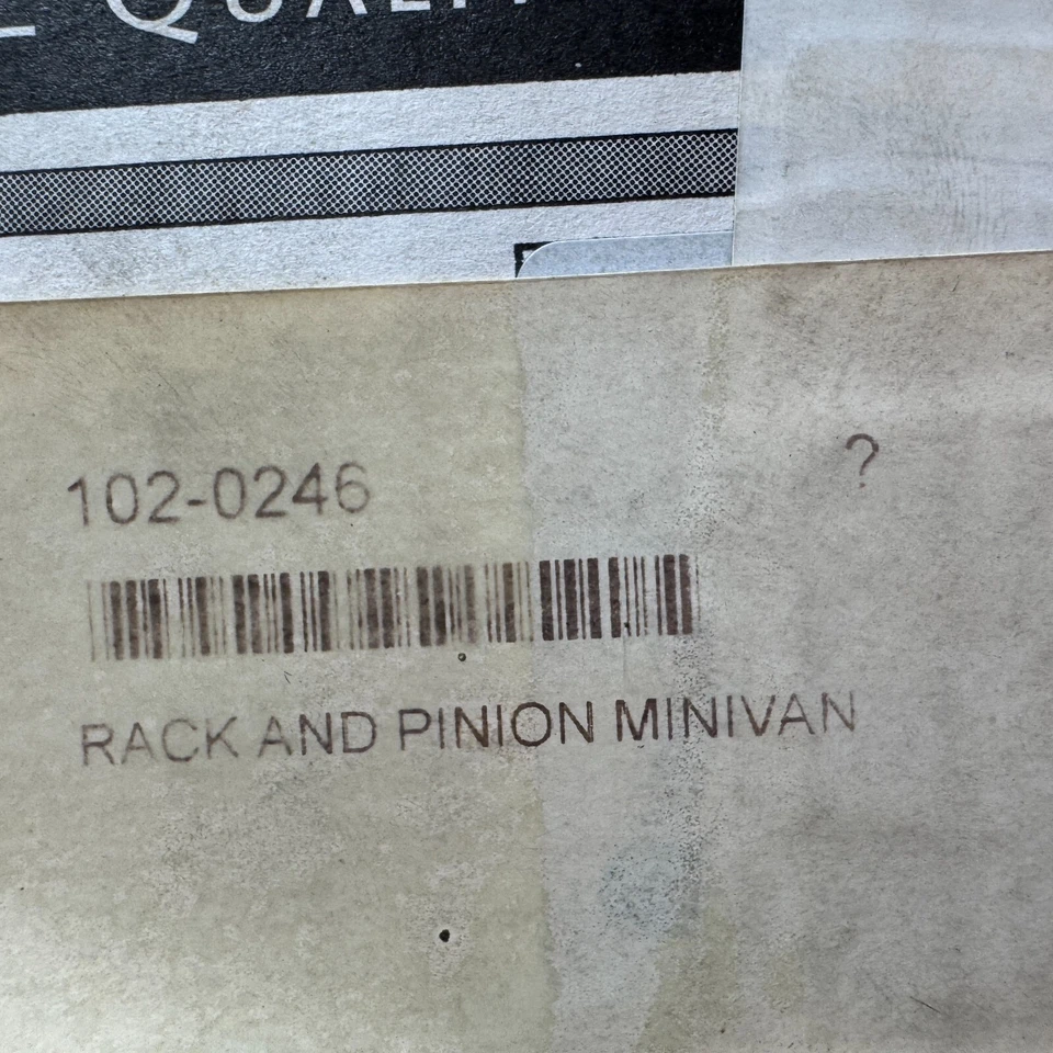 Conjunto de dirección de piñón y cremallera Reman 102‐0246 Dodge Grand Caravan, Town Foto 3 de 4