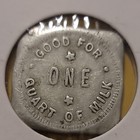 Vintage Sterchi,Searles, Cedarcrest Dairy Milk Tokens Good For  Trade Lot of 3 — photo 5