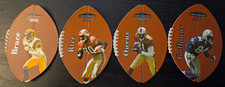 4-1998 Playoff Contenders Leather Football Rice ,Bruce ,Owens and Galloway dicut