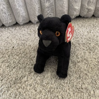 Ty Beanie Baby - MIDNIGHT the Black Panther 5.5'' NEW Stuffed Animal Toy