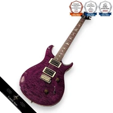 Paul Reed Smith SE Custom 24 Blue Fade Electric Guitar Mahogany Body Maple Top