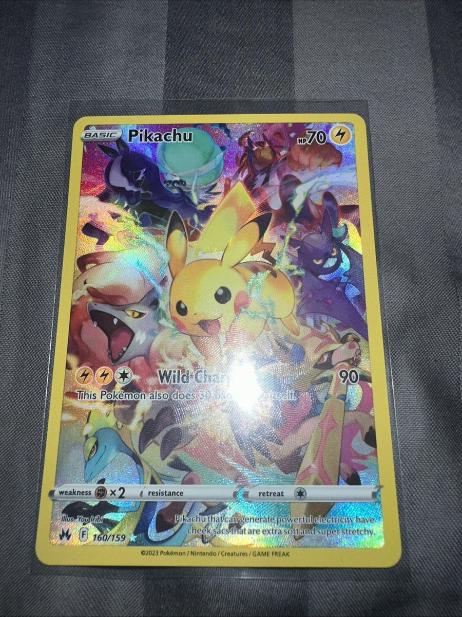 Pikachu (Secret) 160/159 Crown Zenith Holo | eBay