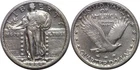 1924 25C Standing Liberty Quarter Extra Fine Details