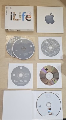 Vintage Apple Power Mac G4 Install Software CDs Mac OS 9.0.4 ILife 09 Bundle