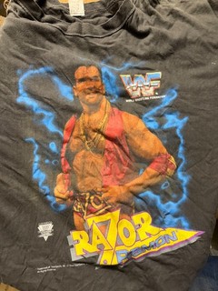 WWF WWE Razor Ramon Shirt vintage