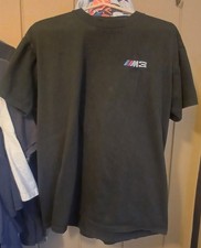 Vintage BMW M3 T-shirt Men  s Large mans L Embroidered Black from Car Dealer VGC
