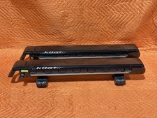 489 Kuat Grip 4 Ski/Snowboard Roof Rack Pair GRR4B Good Condition With Key