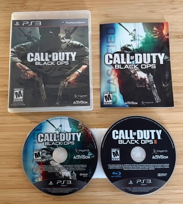 Call Of Duty Black Ops 1 & 2 Sony Playstation 3 PS3 Game LOT (I CIB II LOOSE)
