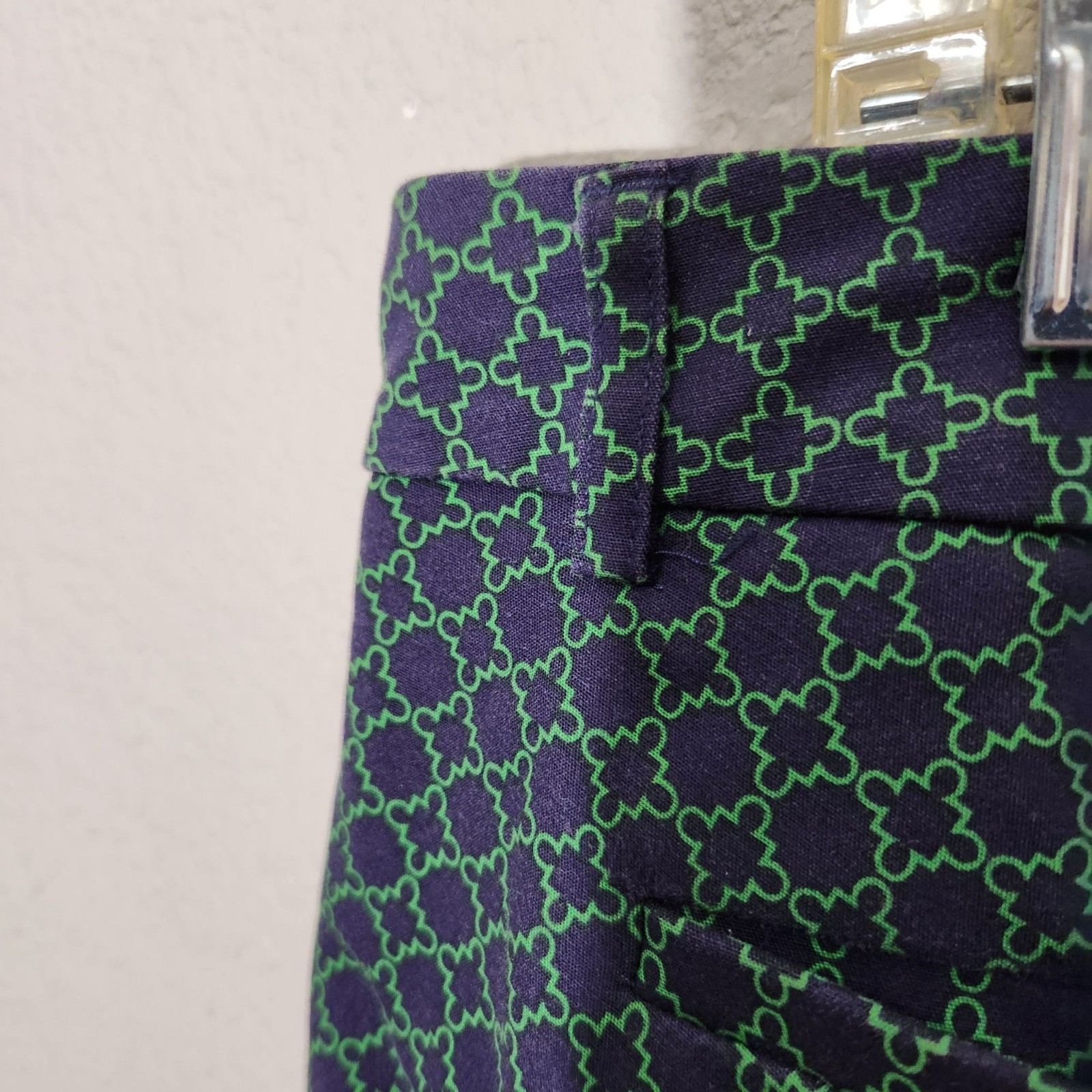 Willi Smith Womens Geometric Patterned Ankle Pant… - image 5