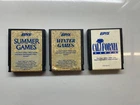 EPYX 3 Game Lot. Summer Games Winter Games and California Games  Atari 2600