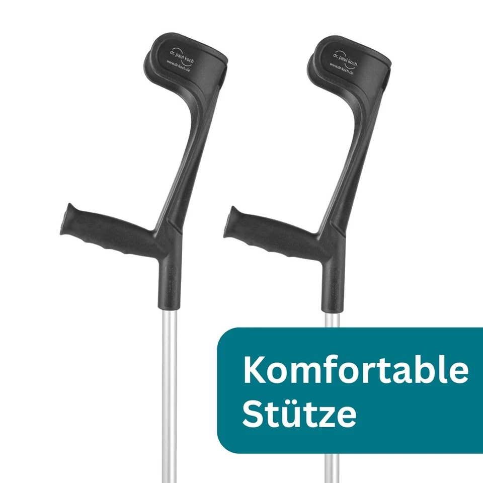 Krücken Paar Ossenberg Made in Germany höhenverstellbar Gehstütze Gehhilfe - Bild 2 von 4
