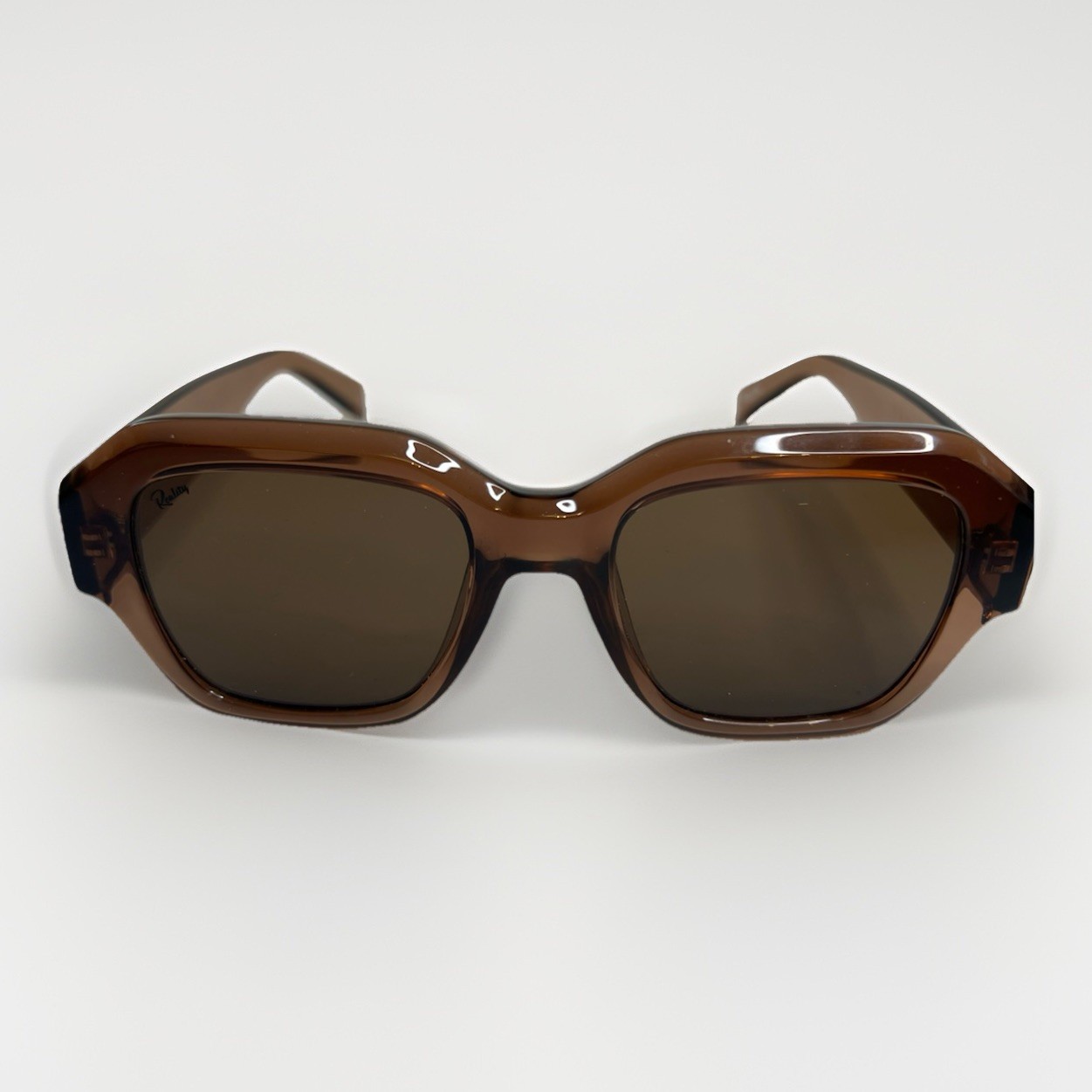 Reality Eyewear Fellini Sunglasses - Mocca Brown - Recycled Eco-Friendly