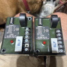 2 Entrelec Universal Lamp Alarm Relay  Beacon Obstruction Light 120VAC SCR430T 