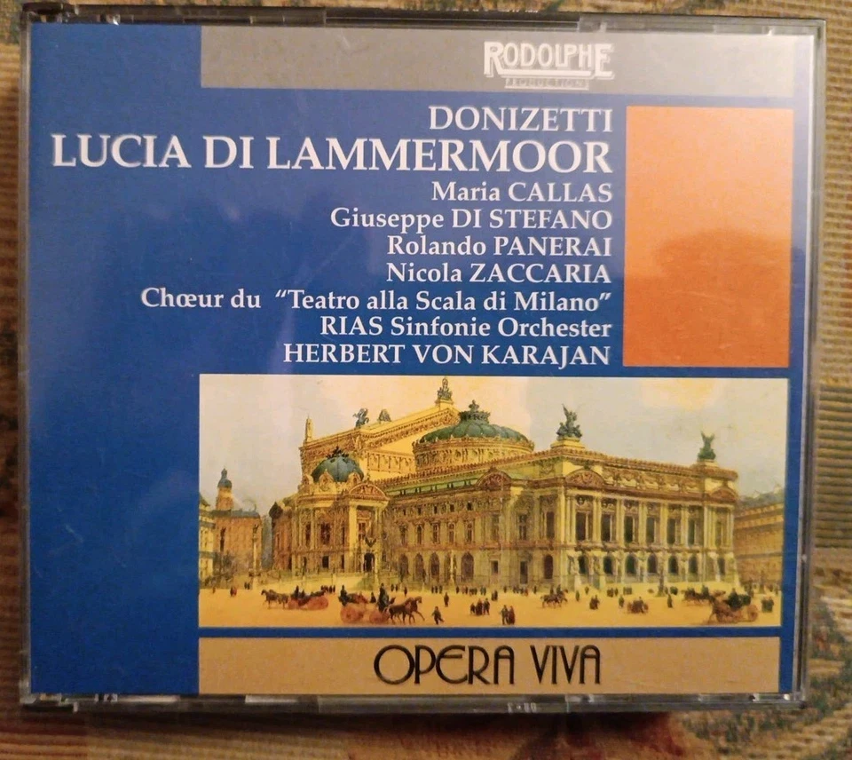 Gaetano Donizetti: Lucia Di Lammermoor, Maria Callas, Herbert von Karajan, 2CDs