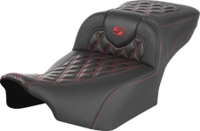 SADDLEMEN Roadsofa* Extended Fits Reach Seat - Without Backrest - Lattice Stitch