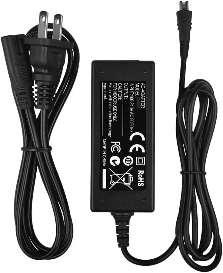 AC Power Adapter Charger for Canon VIXIA HF R400 HF R500 HF R600 HF R700 HF R800
