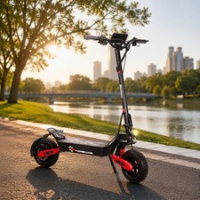 Off-road Electric Scooter for Adult 1200W 30MPH 25Miles 48V 13AH Fast Escooter