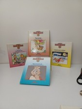 4 VTG Teddy Ruxpin Worlds of Wonder Hard Cover Book Lot NO TAPES 1980s    Read