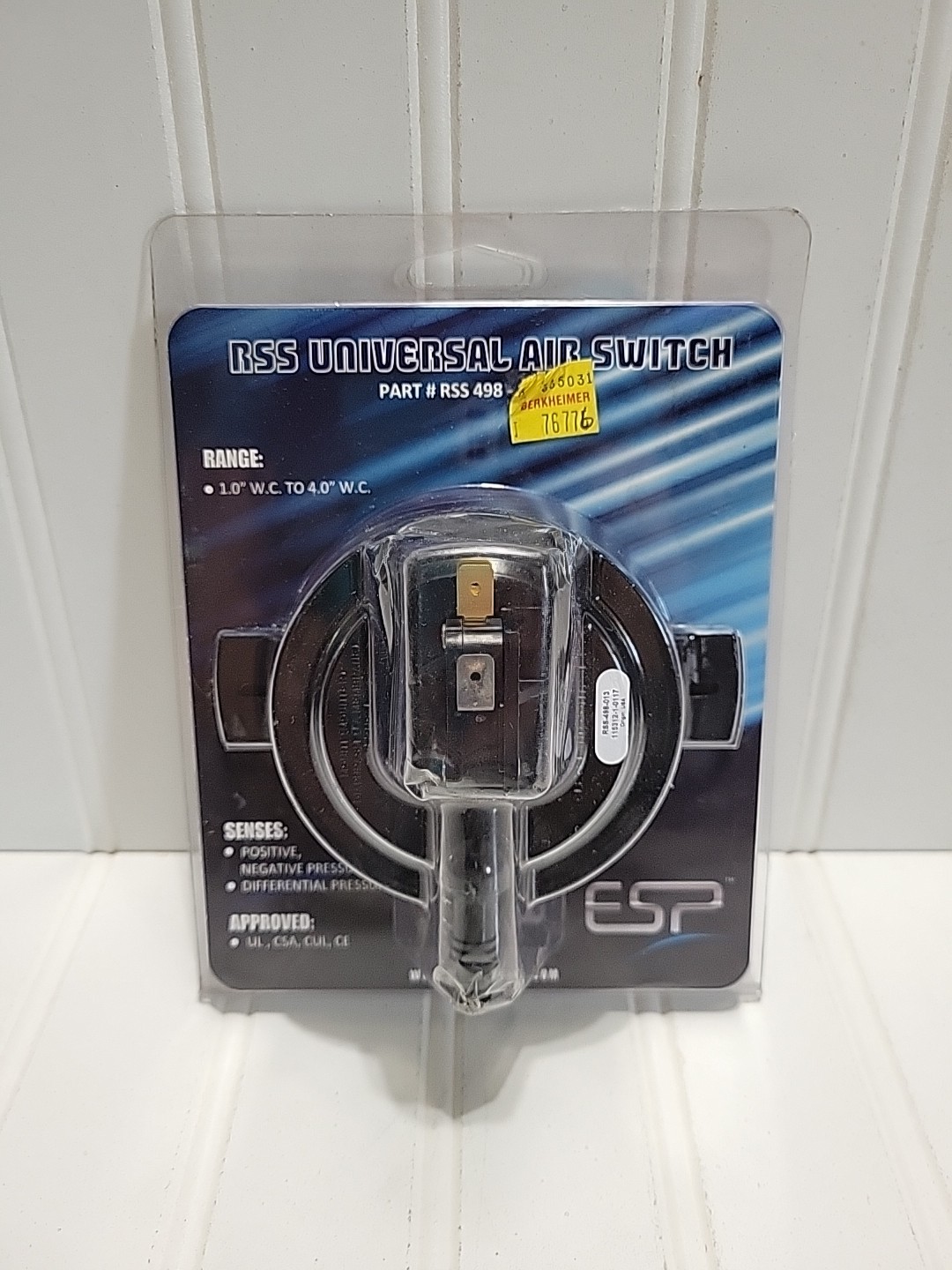 Energy Saving Products Universal Air Switch Range 1.0-4.0 W.C RSS 498-13 (211)