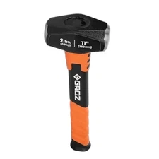 Groz 2lbs Drilling Hammer with Fiberglass Handle, 11" 36560