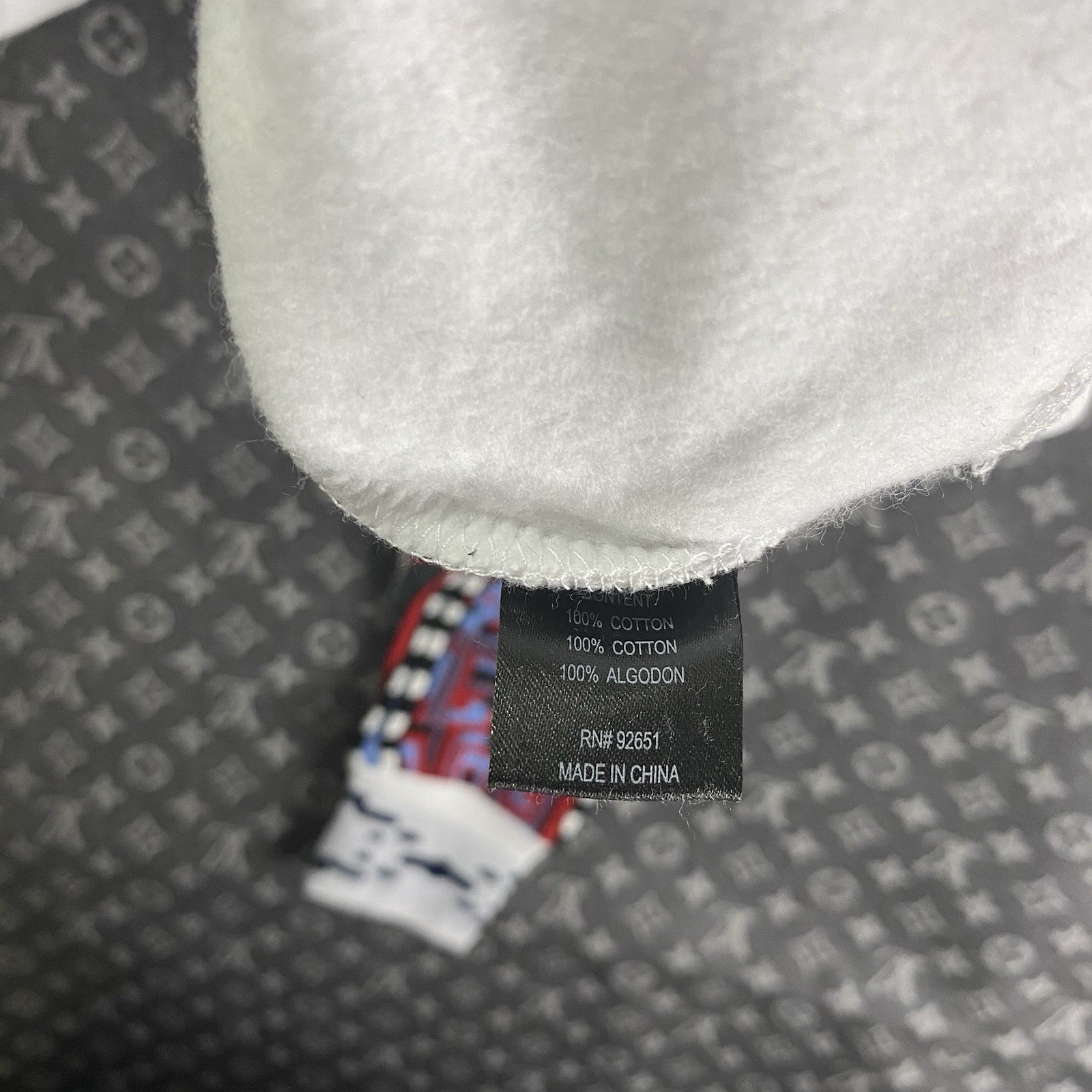 Coogi Australia Mens Size-S  White Hoodie Cable Knit Retro Hiphop Streetwear NWT image 8