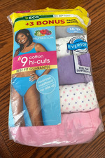 new fruit of loom women's cotton hi-cut brief underwear 6 3 bonus pk 10/3X