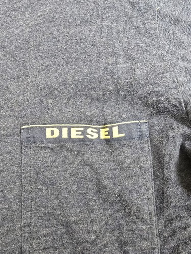 Diesel women long sleeve T-Shirt size small gray all cotton - Picture 5 of 5