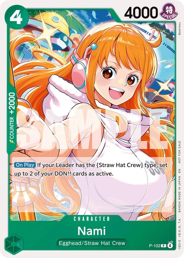 【PSA10】ナミ プロモカードパック ONE PIECEカード　P-102 Nami P-102 One Piece Promotion Cards for sale | eBay