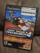 Tony Hawk's Pro Skater 4 Sony PlayStation 2, 2002 PS2 Complete Clean Works Good 
