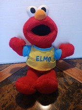 1997 TYCO Toss Tickle Me Elmo Talking Laughing Plush Tested Working