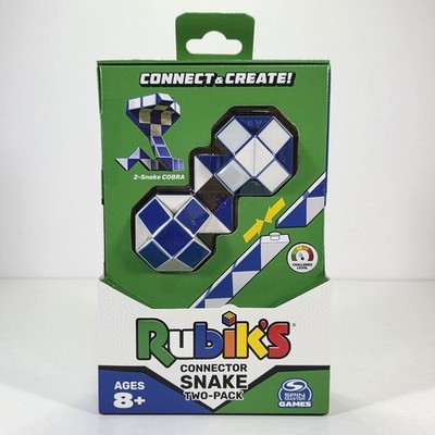 Rubik s Cube Connector Snake Two-Pack Connect Snap & Create 3D Puzzle Games